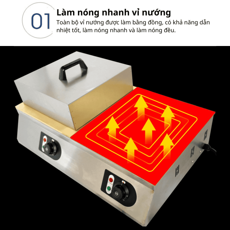 Máy làm bánh Souffle