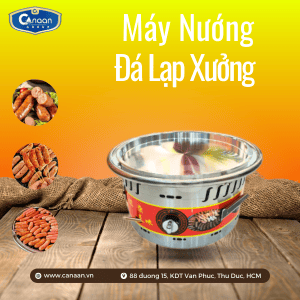 Máy nướng đá lạp xưởng