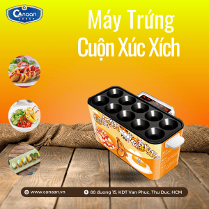 Máy làm trứng cuộn xúc xích