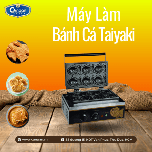 Máy làm bánh cá Taiyaki