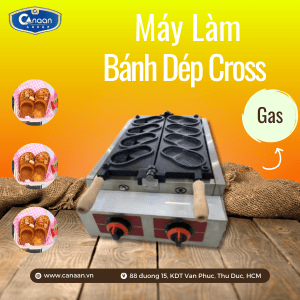 Máy Làm Bánh Dép Cross
