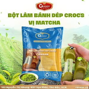BỘT BÁNH DÉP VỊ MATCHA