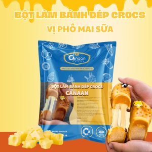Bột làm bánh dép - vị PHÔ MAI - bịch 1kg - Canaan Group