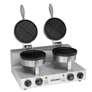 Máy làm bánh waffle 4 ngăn đôi dùng điện