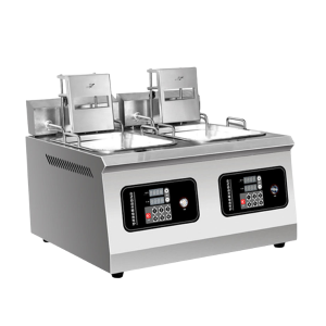 Bếp Chiên Nhúng Đôi Tự Động YTDZL-2S Công Nghiệp