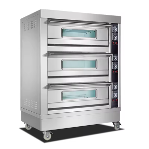 Lò nướng điện 3 tầng 6 khay loại điều khiển đồng hồ WFC-306D